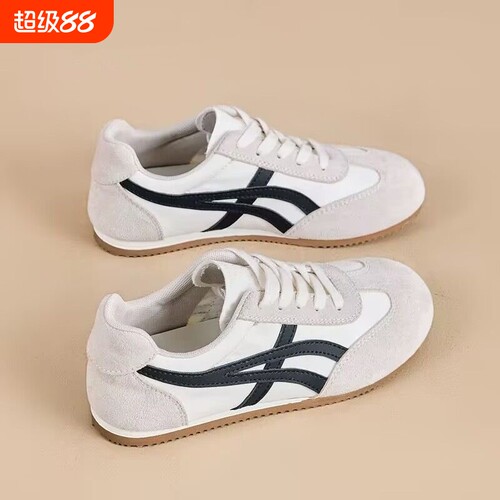 阿甘鞋复古德训鞋女款2026新款春季爆款超火百搭平底运动休闲鞋子