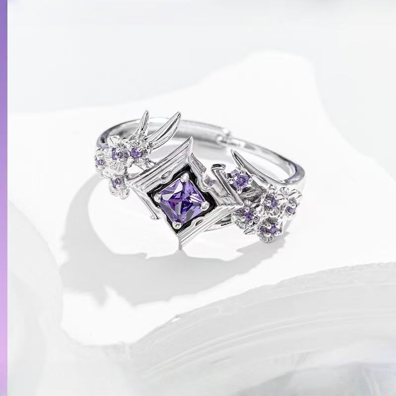 三琪亚娜终焉律者戒指精致时尚个性百搭动漫游戏周边