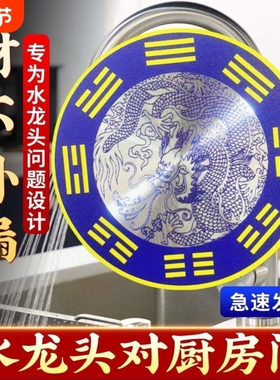 老师推荐青龙贴纸洗碗水龙水龙头上用靠窗地漏直径洗衣机摆件