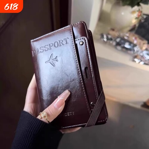 旅行多功能护照夹卡包钱包证件登机牌收纳包机票夹一体女身份证