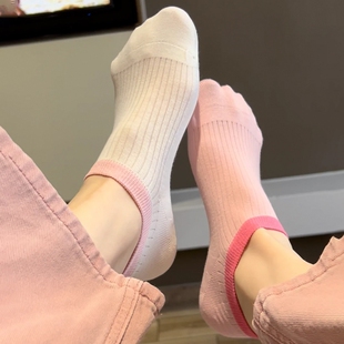 多巴胺袜子女船袜夏季 纯棉防臭防滑不掉跟夏天浅口隐形袜短袜 薄款