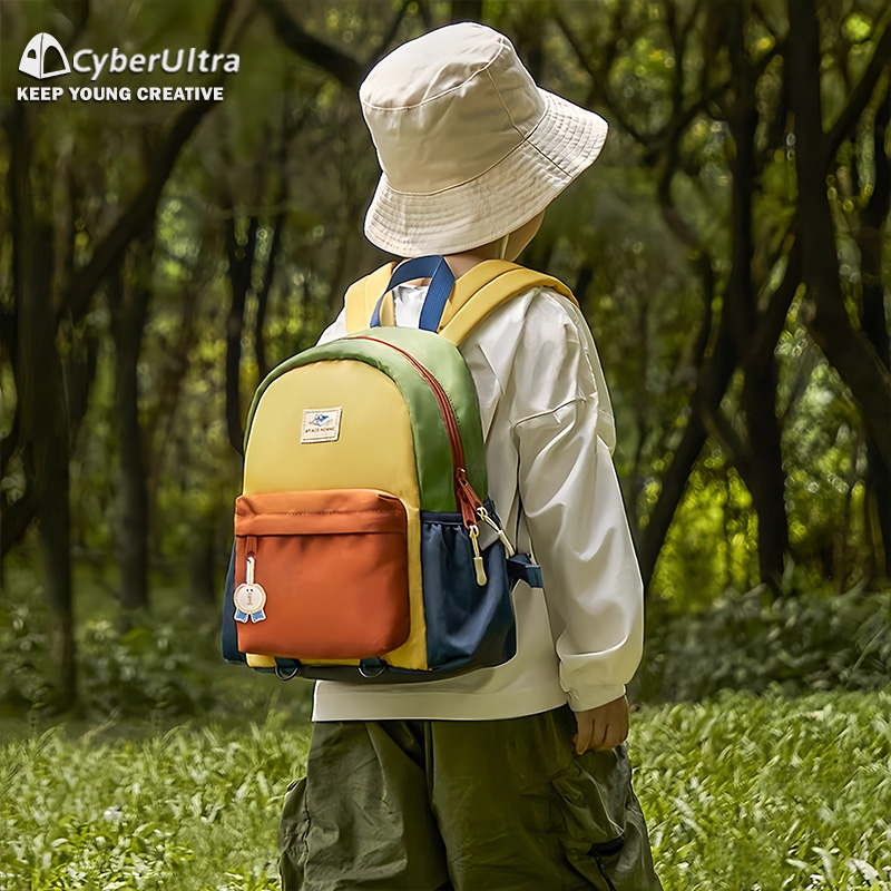 幼儿园书包男孩儿童女小学生背包超轻便护脊一年级防水出游双肩包