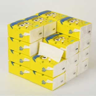 大海怪抽纸五层加厚原生木浆餐巾纸软抽面巾纸亲肤柔韧抽纸