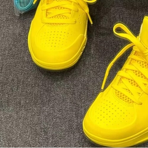 Kobe 4 Protro科比黑曼巴黄色低帮实战篮球鞋户外室内休闲鞋男
