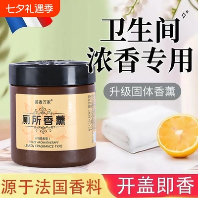 厕所除臭去异味留香卫生间香薰香氛洗手间清香固体神器空气清新剂