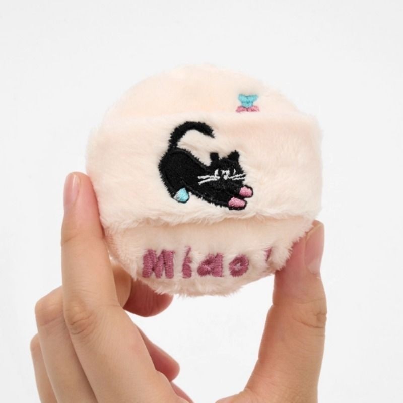 星兜羔羔长绒粉扑散粉扑Q弹软萌炸毛猫 大面积定妆植绒粉扑2件9折