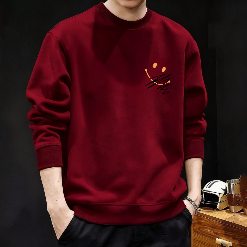 秋冬季新款长袖卫衣男款宽松ins潮流小众学生韩版情侣保暖t恤上衣