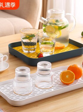【工厂自营】加厚沥水托盘茶盘