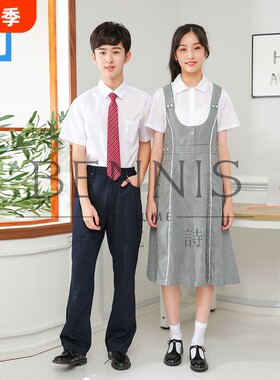 中学生礼服男女制服蓝心蓝语
