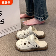 意尔康心选包头凉鞋女洞洞鞋