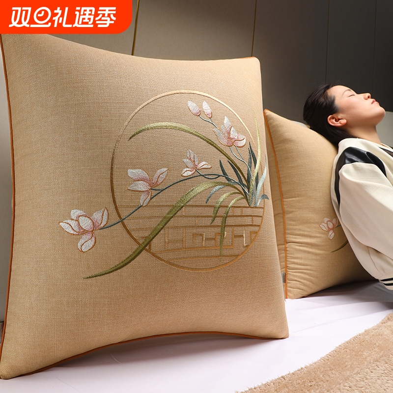 枕芯饱满加量填充无异味可拆洗