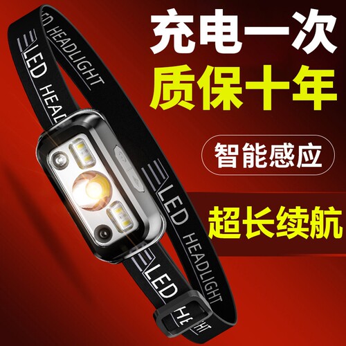 超亮可充电头灯|超1000次加购