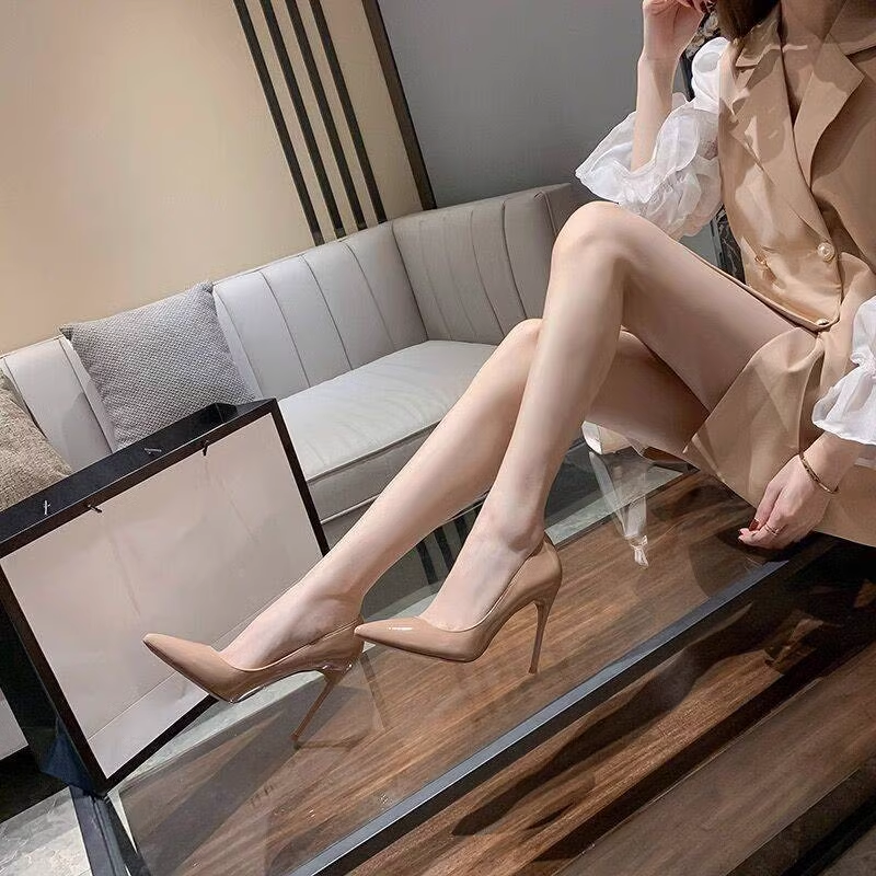 裸色高跟细跟女鞋|超2000次加购