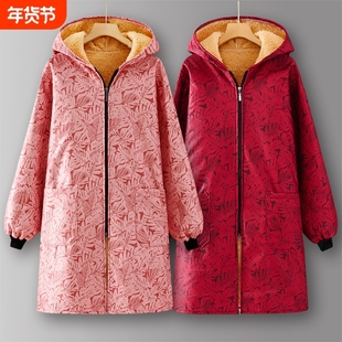 新款罩衣冬季加绒加厚保暖防水防油围裙厨房秋冬工作服女正穿单层