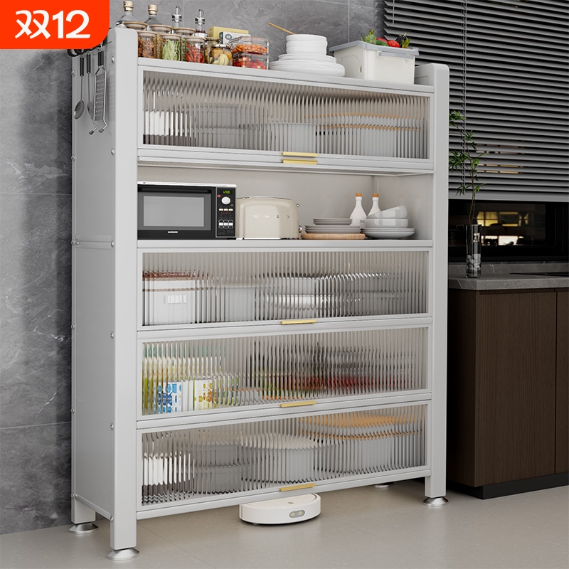 碳钢多功能微波炉收纳柜多层