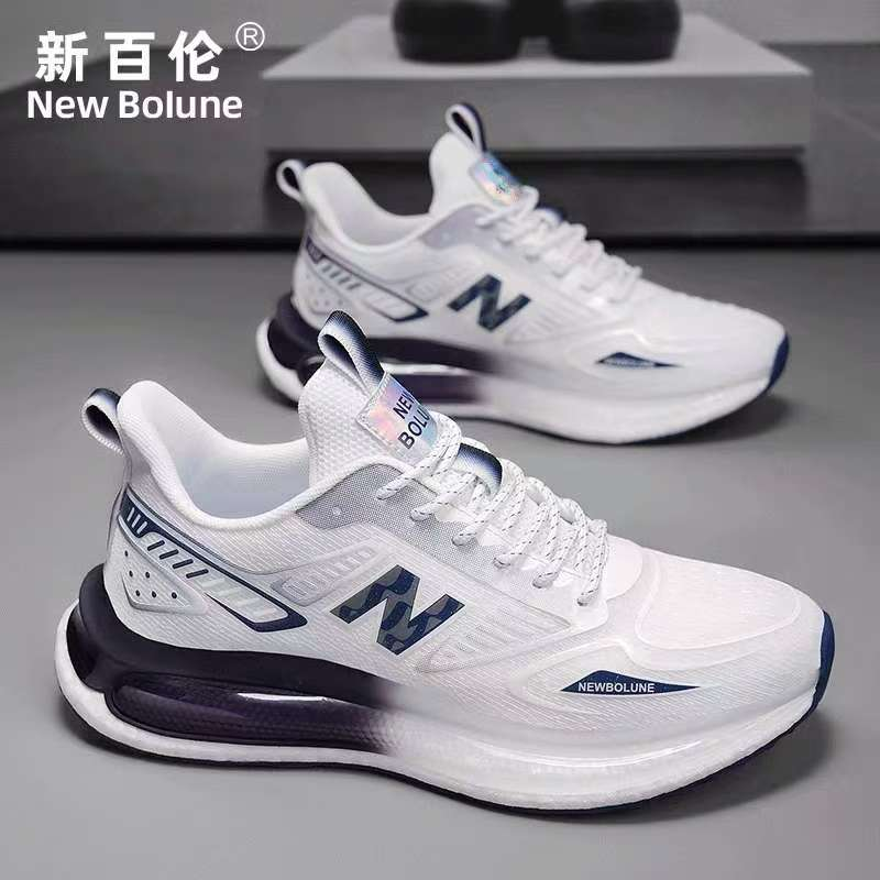 NEWBOLUNE/新百伦运动鞋男秋季减震跑鞋青少年休闲百搭潮鞋防滑