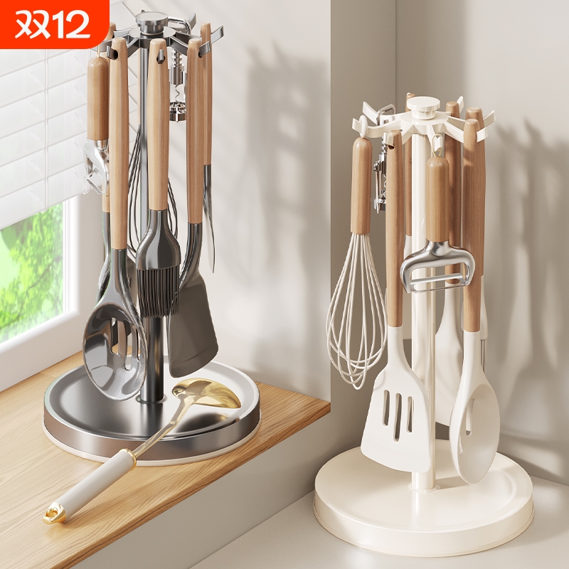 极浴旋转勺铲挂钩带接水盘