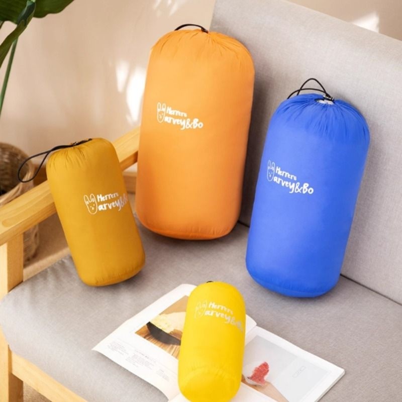 羽绒服专用收纳袋压缩袋束口抽绳旅行行李箱衣物服整理防晒衣收纳