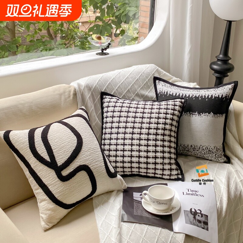 靠兜现代简约轻奢抱枕