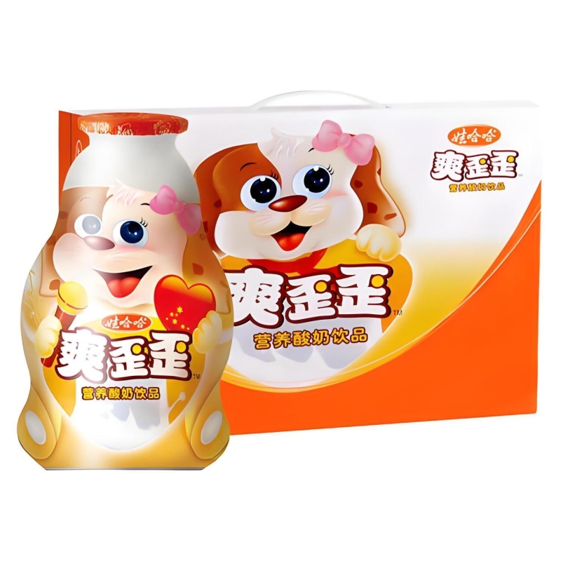 娃哈哈爽歪歪酸奶饮品200g*24瓶整箱早餐益生菌发酵饮料哇哈哈