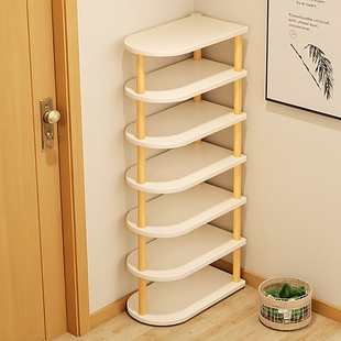架收纳神器简易室内宿舍鞋 柜窄鞋 子玄关 架小窄门口多层家用鞋 鞋