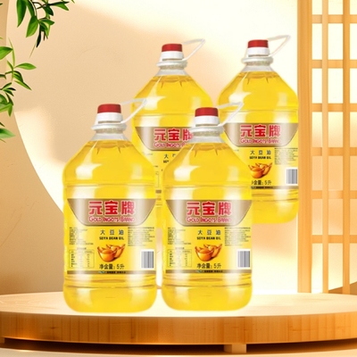 元宝牌5L大豆油4桶|101人收藏