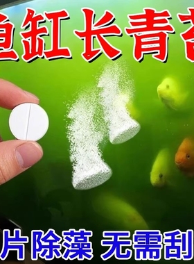 鱼缸除藻剂去苔剂清理净水神器绿水褐藻丝藻黑藻专用水质养鱼