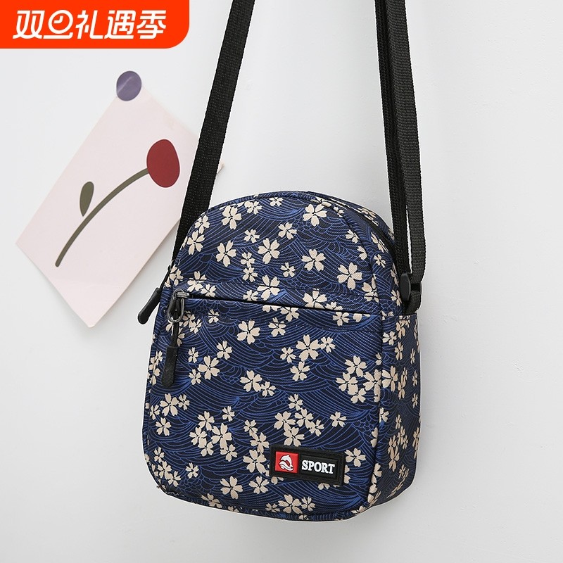 迷你百搭包包买菜包多层妈妈背包小布包女夏季休闲斜挎帆布包单肩