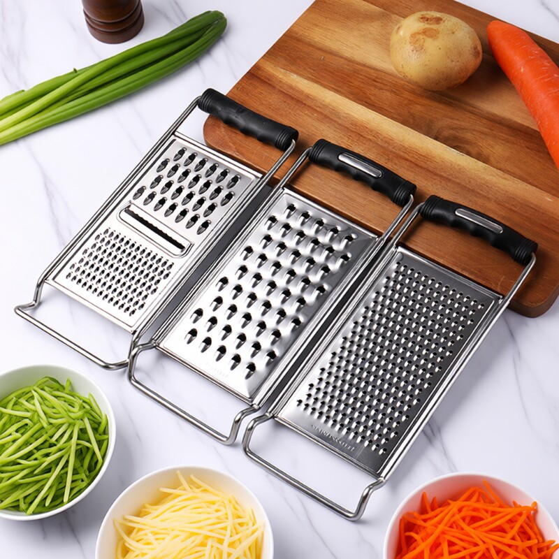 不锈钢土豆丝切丝器刨丝器家用多功能刨丝板厨房萝卜刨丝切片神器