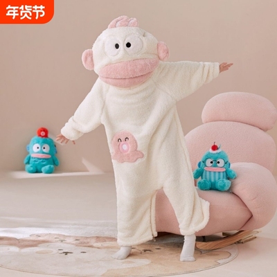 丑鱼加厚连体睡衣|超2000次加购