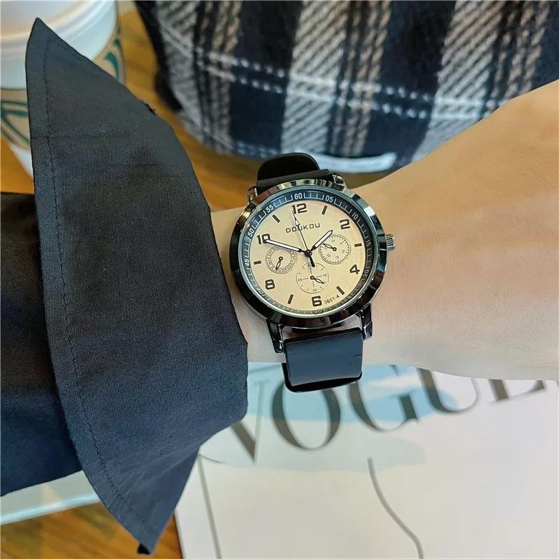 潮流ins个性时尚手表男少年炫酷帅气街头腕表男女情侣党简约石英