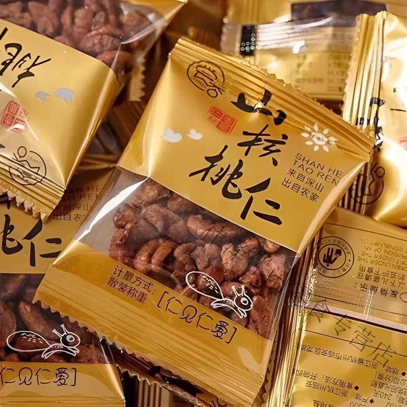 小核桃仁2025新货临安山核桃仁独立小包装孕妇零食坚果椒盐薄皮图片