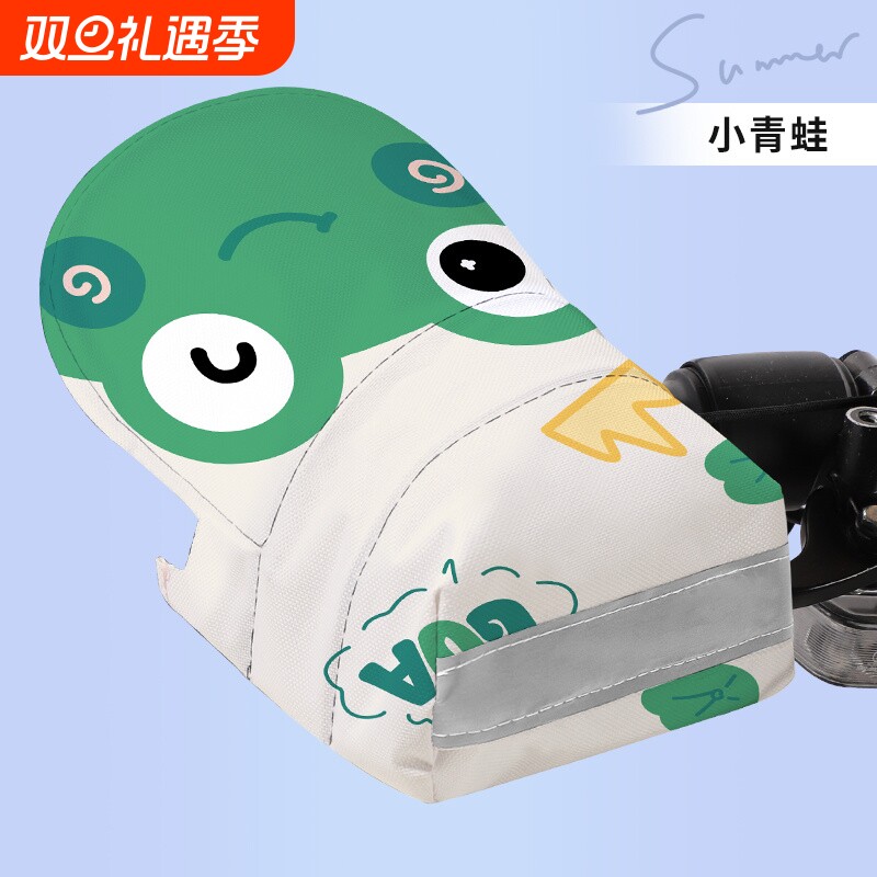 电动车防晒手套夏季3D立体电瓶摩托车护手罩遮阳防水防风手把套
