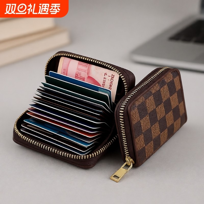 卡包男士驾驶证件包钱包防盗刷大容量银行卡驾照零钱收纳包身份证