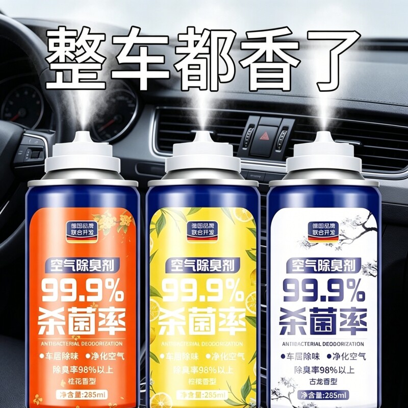 车内除异味除臭居家车用去味异味净化器剂汽车空调空气清新剂