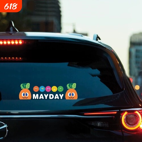 MAYDAY五月天车贴阿信演唱会周边