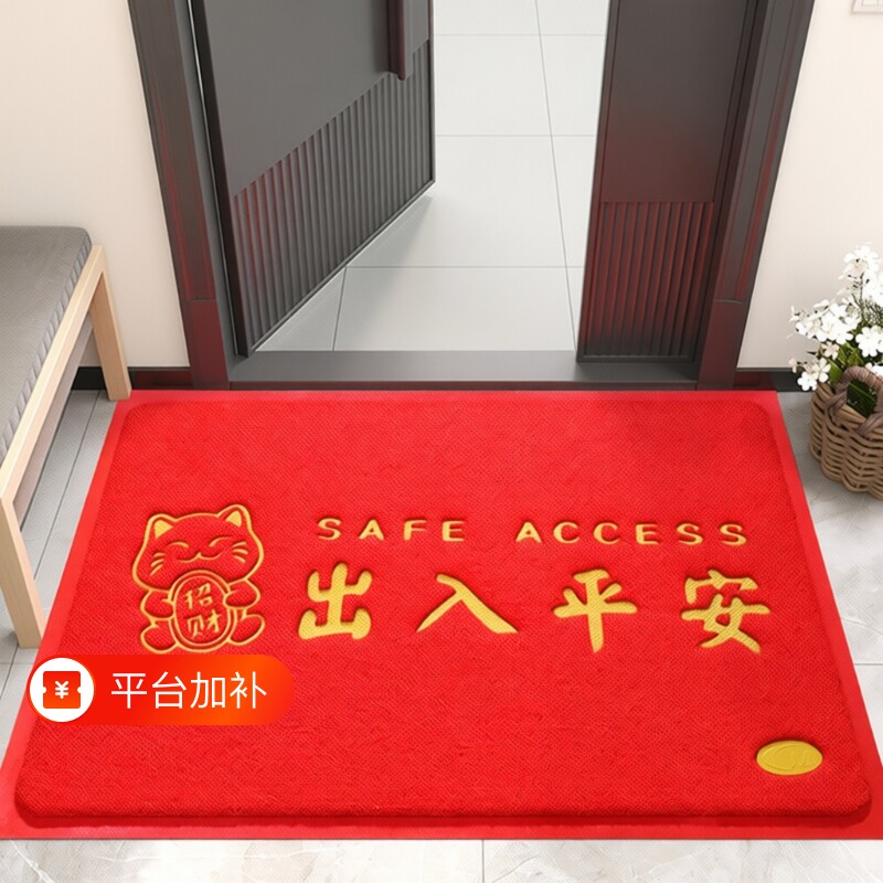 地毯入户门地垫出入平安门垫进门家用大门口丝圈脚垫室外防滑门外