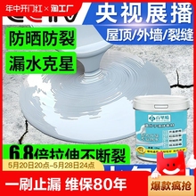 屋顶防水补漏专用涂料房顶外墙漏水沥青材料防漏胶堵漏王鱼池地面