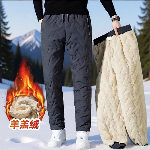 棉裤2025年秋冬季防水防风裤冲锋裤加绒加厚保暖休闲裤户外加棉