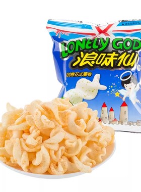 开心浪味仙蔬菜味约10g创意薯卷