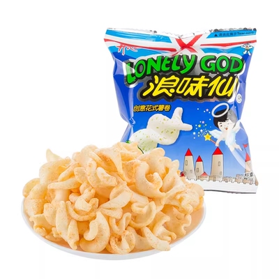 开心浪味仙蔬菜味约10g创意薯卷