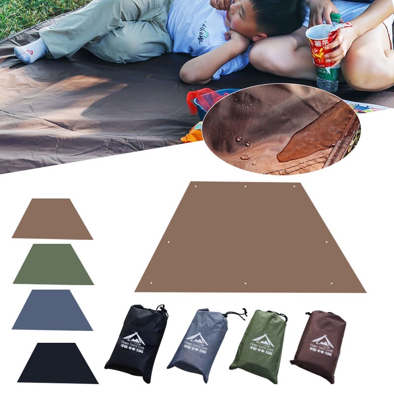 防潮垫户外露营野外帐篷地垫防水地席地布隔潮牛津布垫子底部加厚