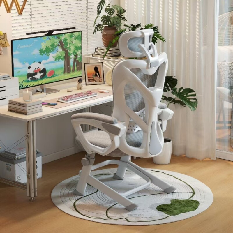 电脑椅家用办公椅舒适久坐可躺电竞座椅升降书桌学习人体工学椅子