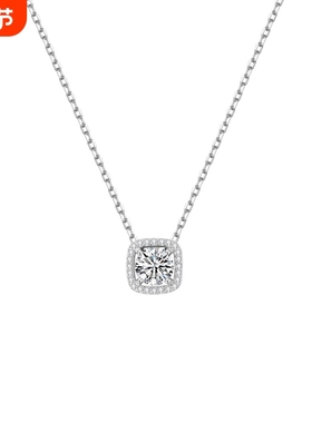 时尚方糖项链女轻奢小众配饰新款高级感吊坠锁骨链送女生生日礼物