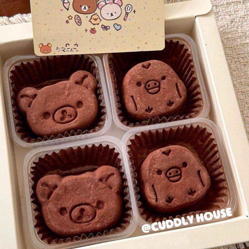 DIBAI软曲奇轻松熊kitty造型手工现做糕点新鲜烘焙开心果西式糕点