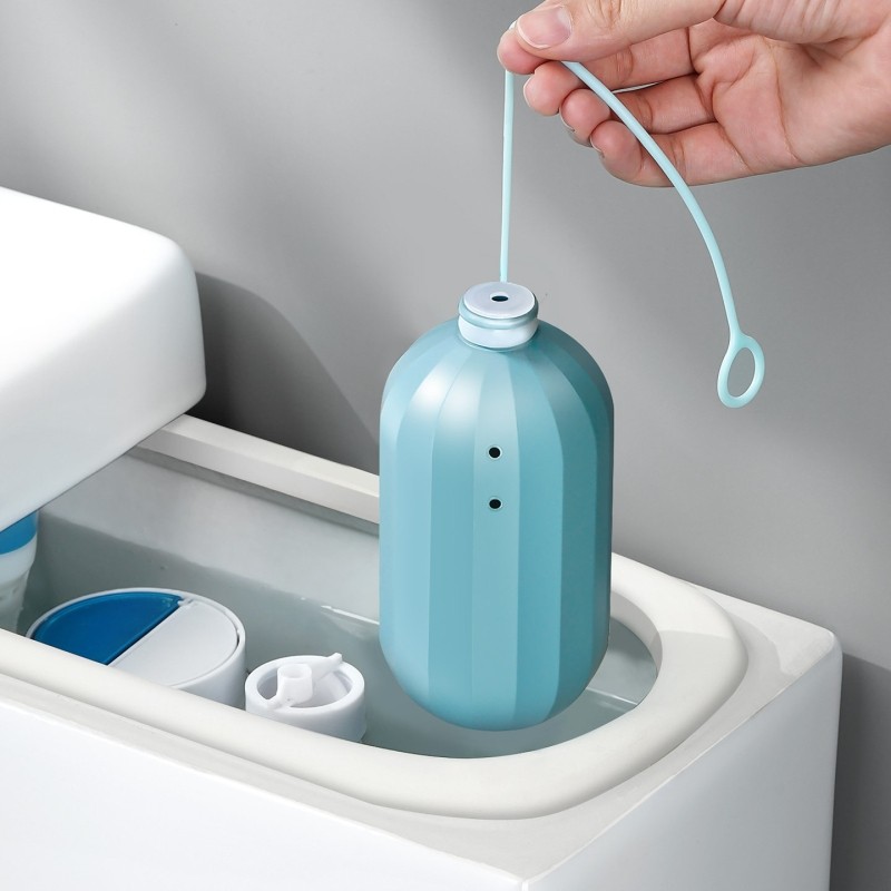 马桶清洁剂厕所除臭神器去异味蓝泡泡洁厕灵宝留香自动清香型强力