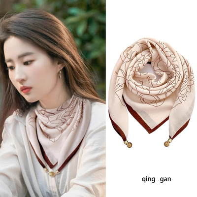 棉麻方巾新款女士|超2.3万次加购