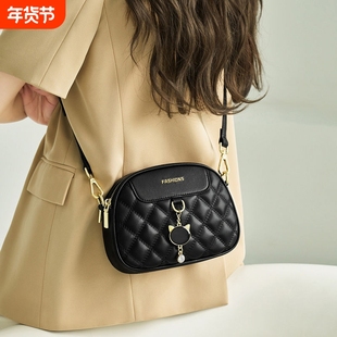 伊布古奇高级秋冬女包百搭单肩包斜挎包女生手提包白色黑色休闲