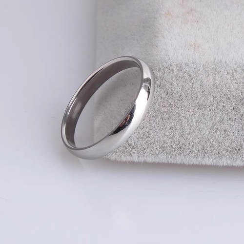 钛钢素圈戒指|超4000次加购