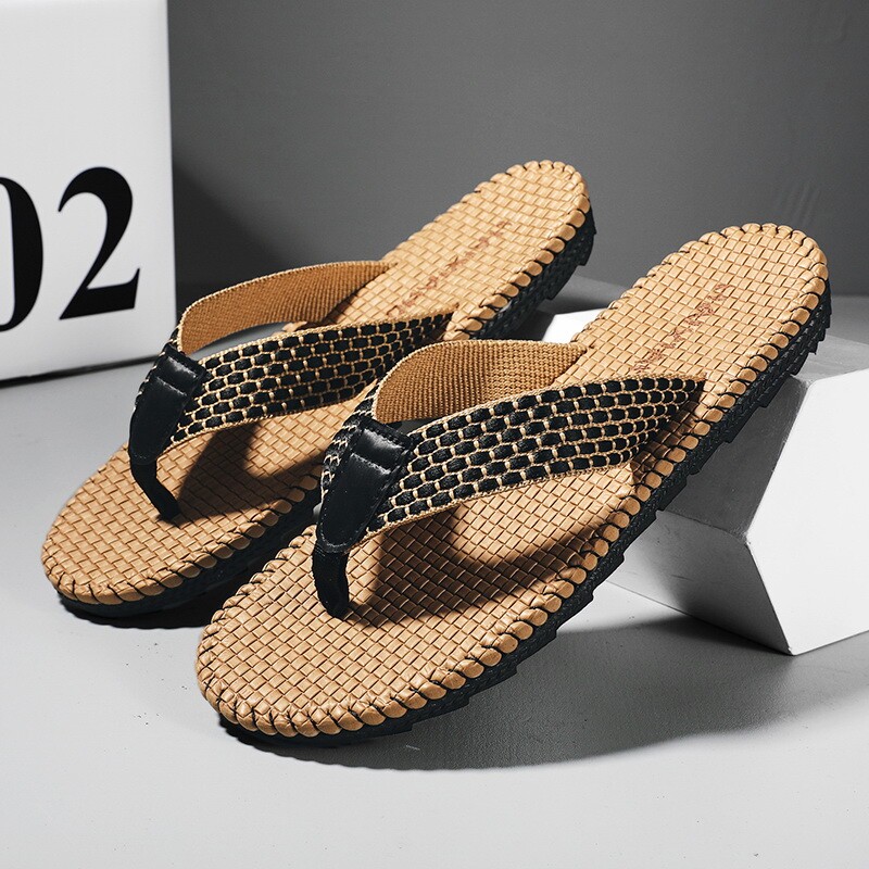 海峡虎人字拖男夏季防滑耐磨凉拖鞋外穿户外沙滩鞋休闲夹脚拖鞋男